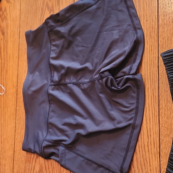 Shorts, NWOT, Pair of Women's, Size Medium , Black and blue - Picture 2 of 8